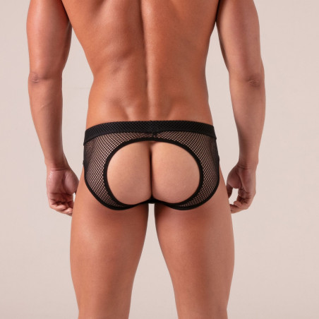 backless brief black