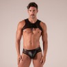Rebel Harness in black with mesh