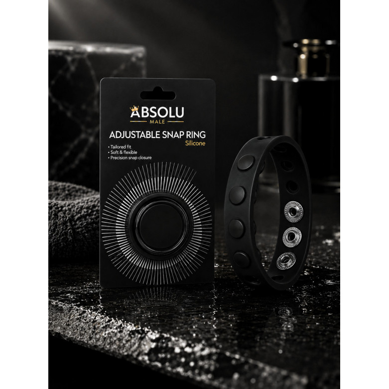 Adjustable Snap Ring - Men’s Eroticwear | Absolu Male